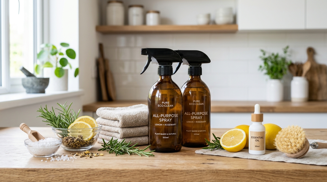 Laboratory testing of non-toxic eco-friendly cleaning chemistry