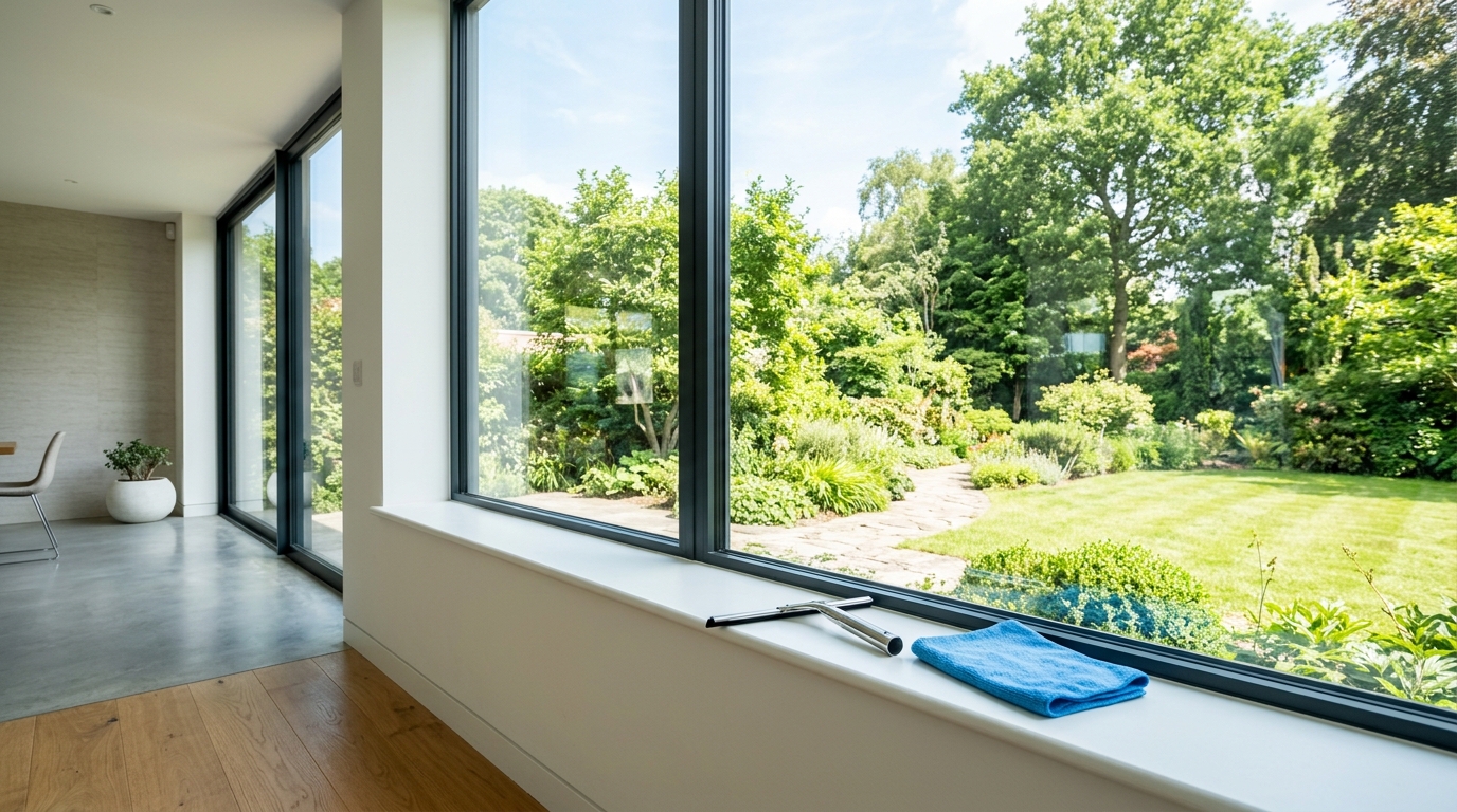 Window Tracks, Glass & Mineral Scale Restoration Protocol